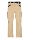 Bogner Tim Zip-pocket Belt Ski Trousers In Neutral