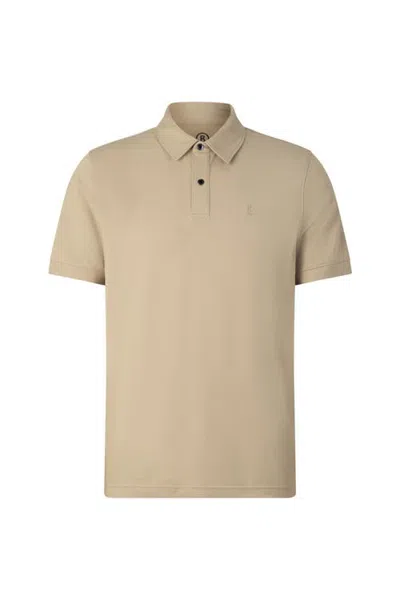 Bogner Timo Piqué Polo Shirt In Neutral