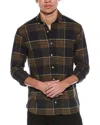 Bogner Timt-2o Wool-blend Shirt In Green