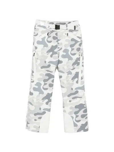 Bogner Tim-t Camo-print Belted Ski Bottoms In White