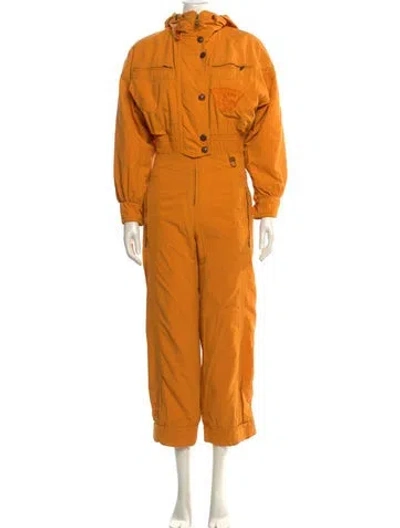Pre-owned Bogner Turtleneck Jumpsuit In Yellow