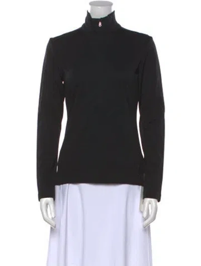 Pre-owned Bogner Turtleneck Long Sleeve Sweatshirt In Blue