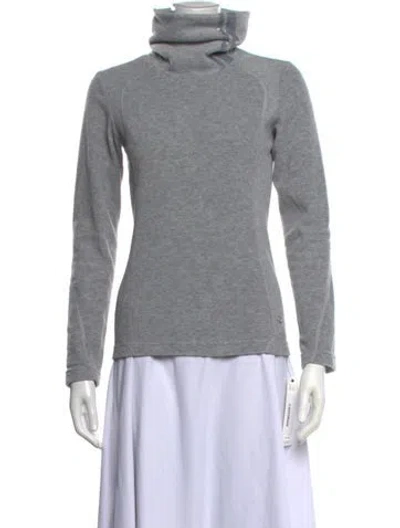Pre-owned Bogner Turtleneck Long Sleeve Sweatshirt In Gray