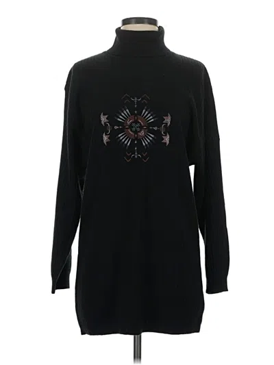 Pre-owned Bogner Turtleneck Sweater In Black