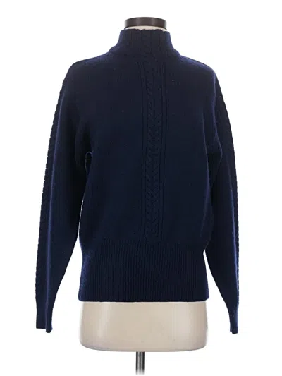 Pre-owned Bogner Turtleneck Sweater In Blue