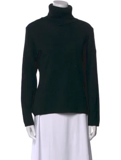Pre-owned Bogner Turtleneck Sweater In Green