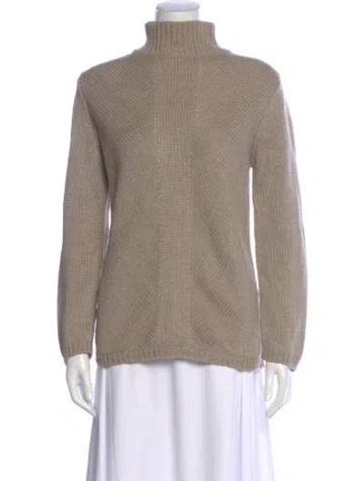 Pre-owned Bogner Turtleneck Sweater In Neutral