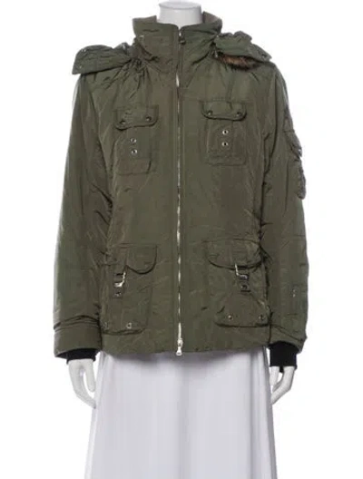 Pre-owned Bogner Utility Jacket In Green