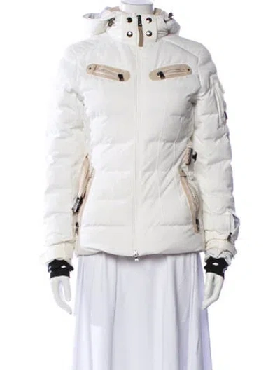 Pre-owned Bogner Utility Jacket In White
