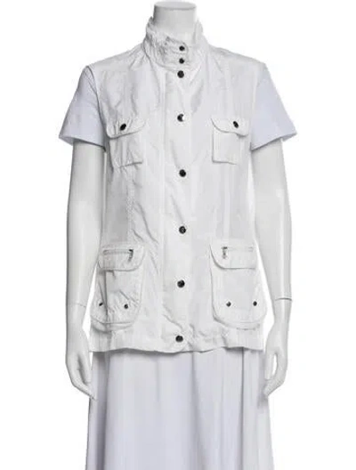 Pre-owned Bogner Utility Jacket In White