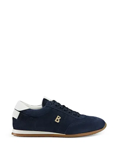 Bogner Valencia Logo-plaque Suede Sneakers In Multi