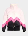 Bogner Vanja Quilted Down Ski Jacket In Rose Touch-674