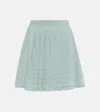 Bogner Venja Functional Pleated Miniskirt In Mint