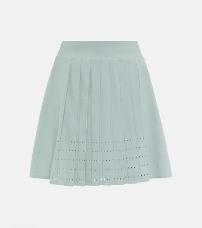 Bogner Venja Functional Pleated Miniskirt In Mint