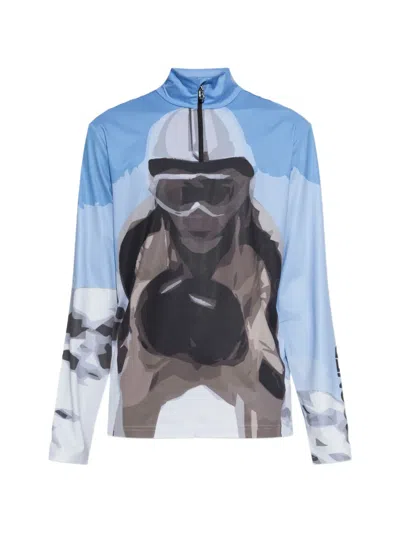 Bogner Verti Graphic-print Base Layer In Multi