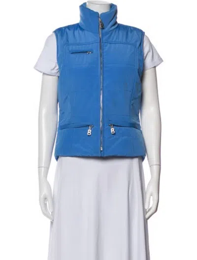 Pre-owned Bogner Vest In Blue