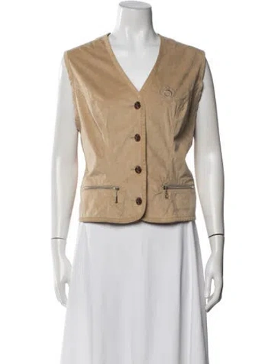 Pre-owned Bogner Vest In Neutral