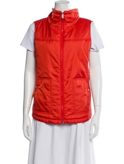Pre-owned Bogner Vest In Red