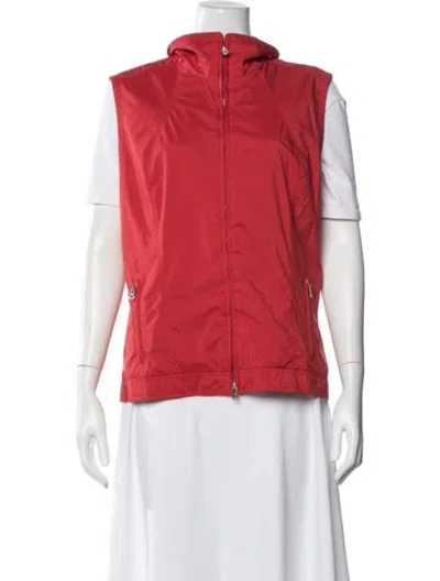 Pre-owned Bogner Vest In Red