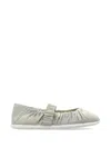 Bogner Vienna Ruched Strap Ballet Flat In Multi