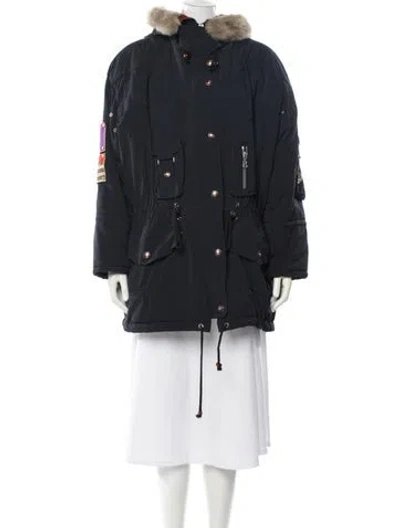 Pre-owned Bogner Vintage Nylon Parka In Black