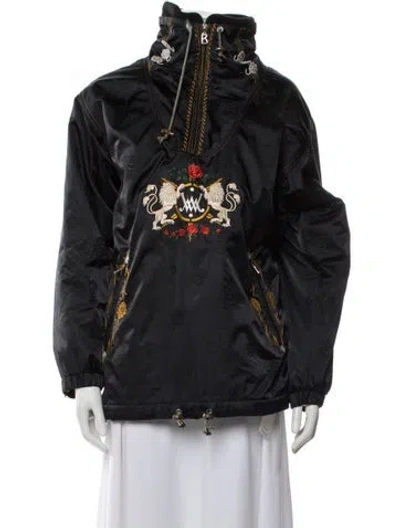 Pre-owned Bogner Vintage Patterned Jacket In Black