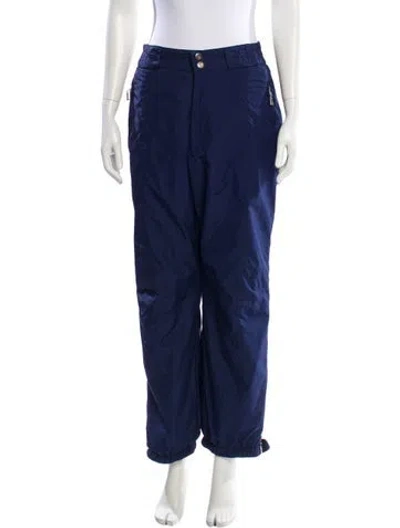 Pre-owned Bogner Vintage Straight Leg Pants In Blue