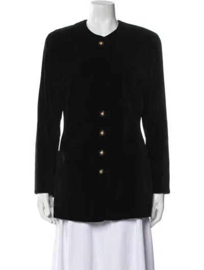 Pre-owned Bogner Virgin Wool Evening Jacket In Black