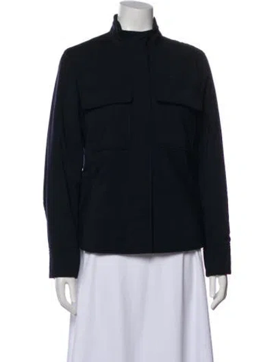 Pre-owned Bogner Virgin Wool Jacket In Blue