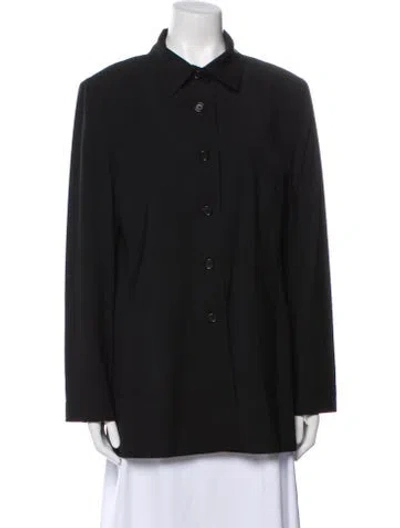 Pre-owned Bogner Virgin Wool Jacket In Blue