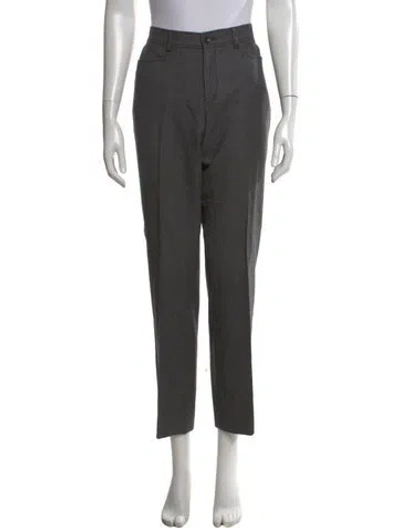 Pre-owned Bogner Virgin Wool Straight Leg Pants In Gray