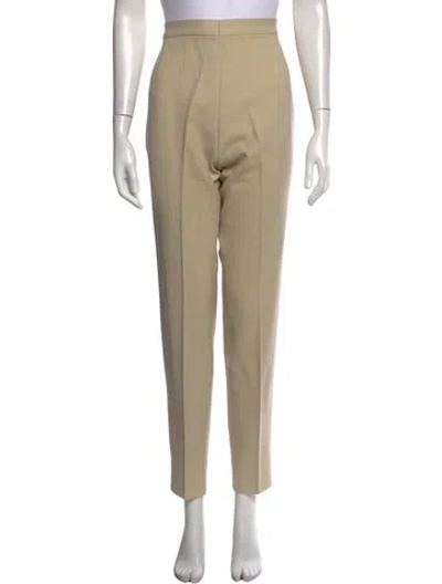 Pre-owned Bogner Virgin Wool Straight Leg Pants In Neutrals