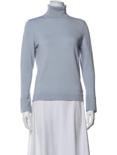 Pre-owned Bogner Virgin Wool Sweater W/ Tags In Blue