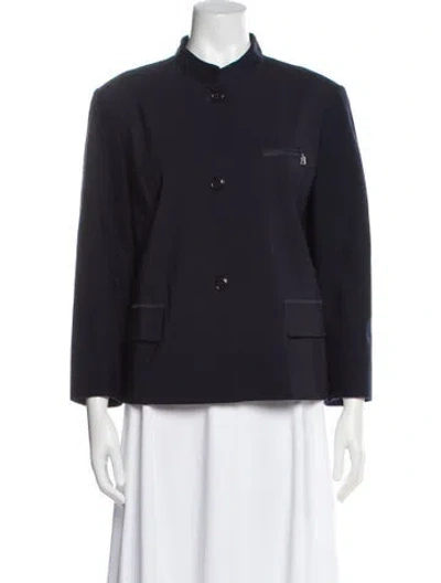 Pre-owned Bogner Virgin Wool Utility Jacket In Gray