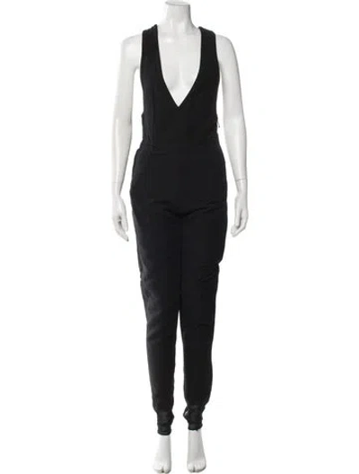 Pre-owned Bogner V-neck Jumpsuit In Black