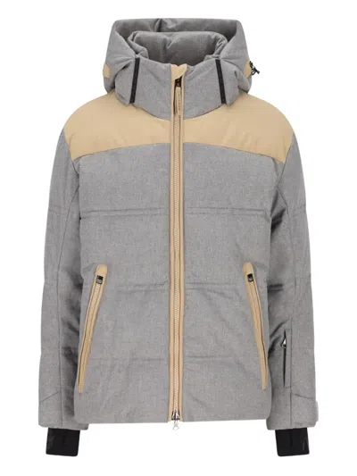 BOGNER WALI-D PANELLED HOODED SKI JACKET