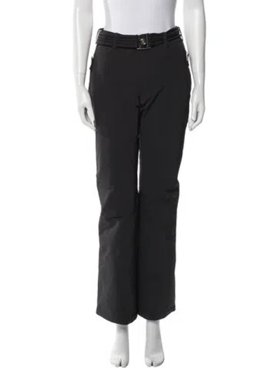 Pre-owned Bogner Wide Leg Pants In Black