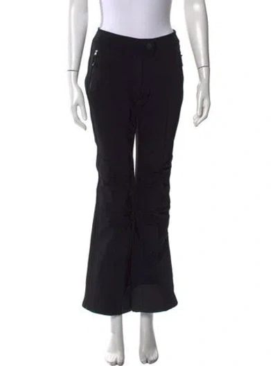 Pre-owned Bogner Wide Leg Pants In Black