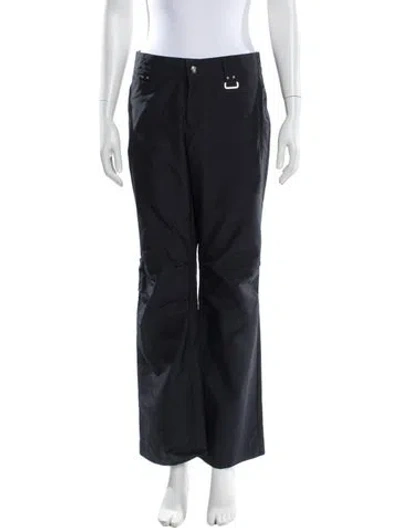 Pre-owned Bogner Wide Leg Pants In Black