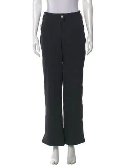 Pre-owned Bogner Wide Leg Pants In Black