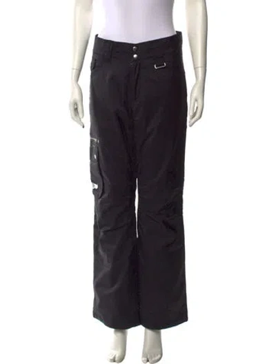 Pre-owned Bogner Wide Leg Pants In Black