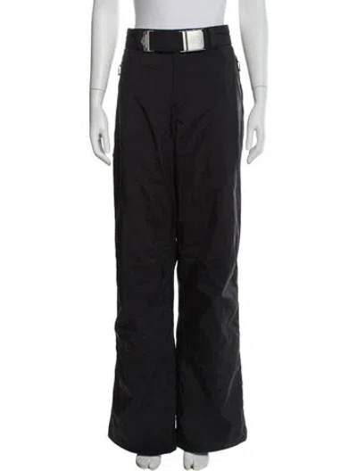 Pre-owned Bogner Wide Leg Pants In Black