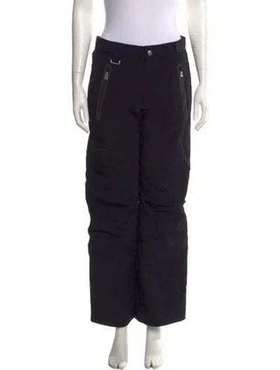 Pre-owned Bogner Wide Leg Pants In Black