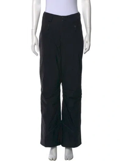 Pre-owned Bogner Wide Leg Pants In Black