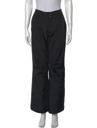 Pre-owned Bogner Wide Leg Pants In Black
