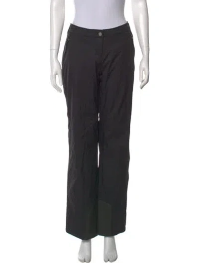 Pre-owned Bogner Wide Leg Pants In Black