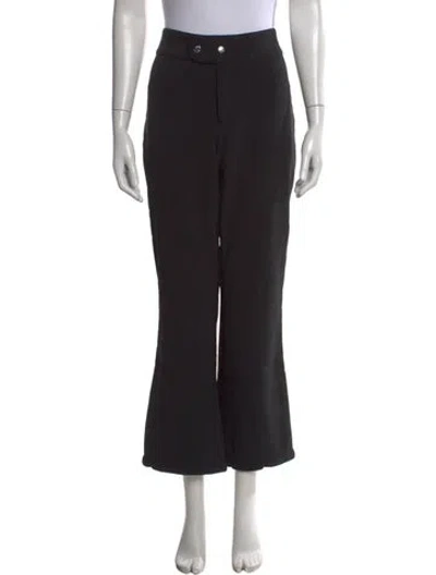 Pre-owned Bogner Wide Leg Pants In Black