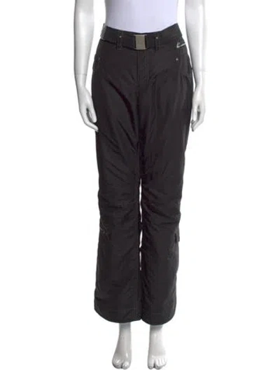 Pre-owned Bogner Wide Leg Pants In Black