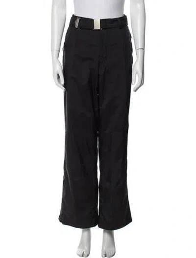 Pre-owned Bogner Wide Leg Pants In Black