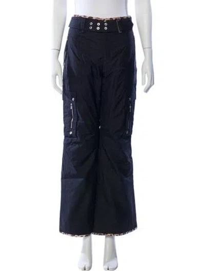 Pre-owned Bogner Wide Leg Pants In Blue